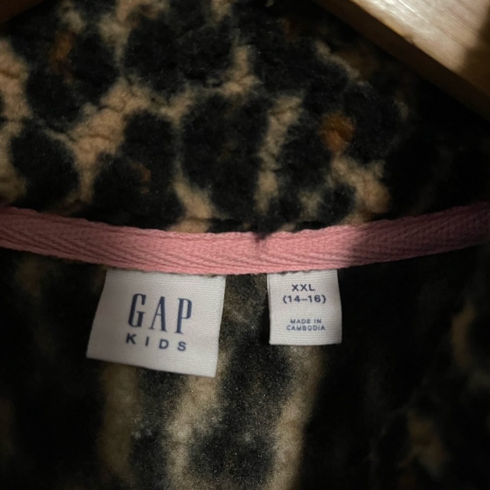 GAP SHERPA QUARTER-ZIP SWEATSHIRT 🌸 - Picture 2 of 2